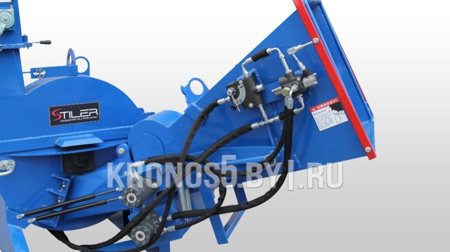 Измельчитель веток коммунальный Scout | Скаут BX62R с гидрозахватом